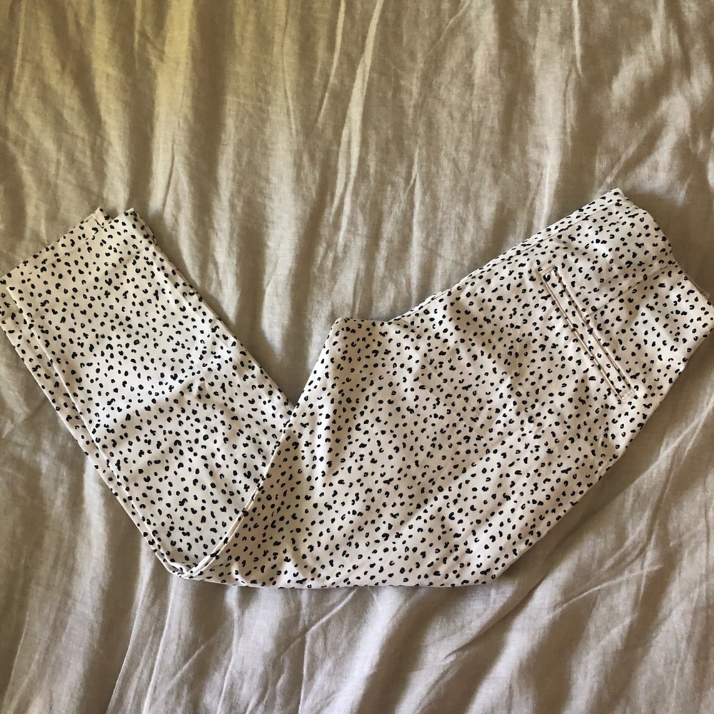 Leopard print pants